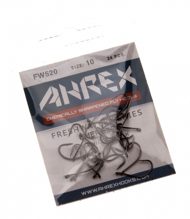 Ahrex Fw520 Emerger Hook Barbed #18 Trout Fly Tying Hooks